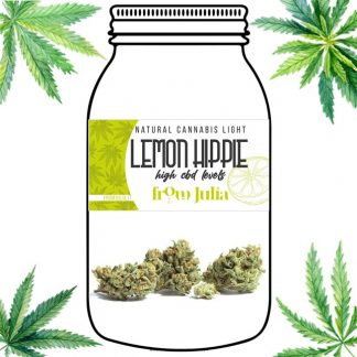 Lemon Hippie From Julia cannabis light erba legale olio cbd